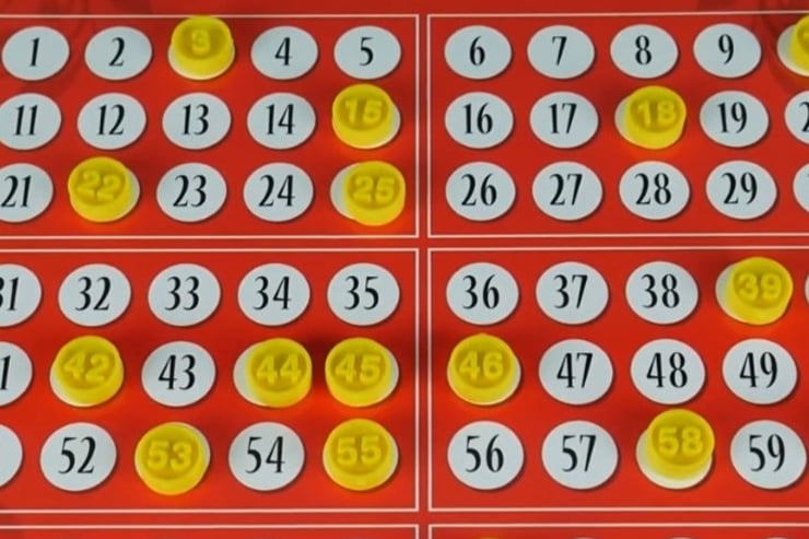 I numeri su una casella della tombola - Frame YouTube - Emmepress.com