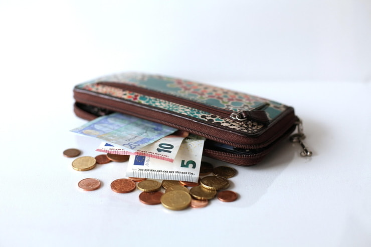 Un portafoglio con qualche euro - Foto Pixabay - Emmepress.com