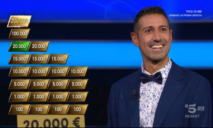 Marco vince altri 20.000 euro 