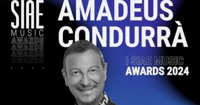 Amadeus presenta i SIAE MUSIC AWARD, il 23 Novembre a Milano