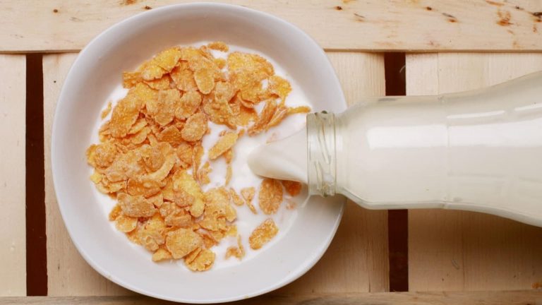 Una tazza di latte e cereali - Foto Pixabay - Emmepresse.com