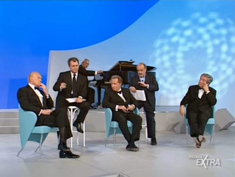 Paolo Bonolis, Carlo Conti e Gerry Scotti: una serata speciale al Maurizio Costanzo Show