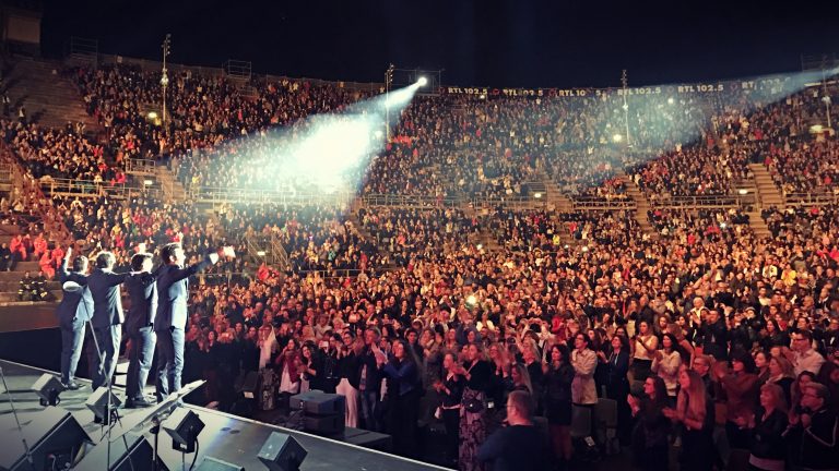 Due serate magiche all’Arena: Il Volo in concerto per Canale 5